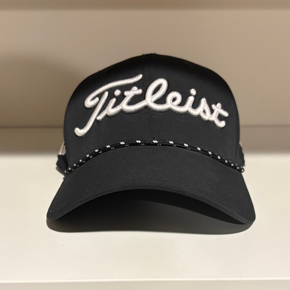 Titleist Black and White Cap